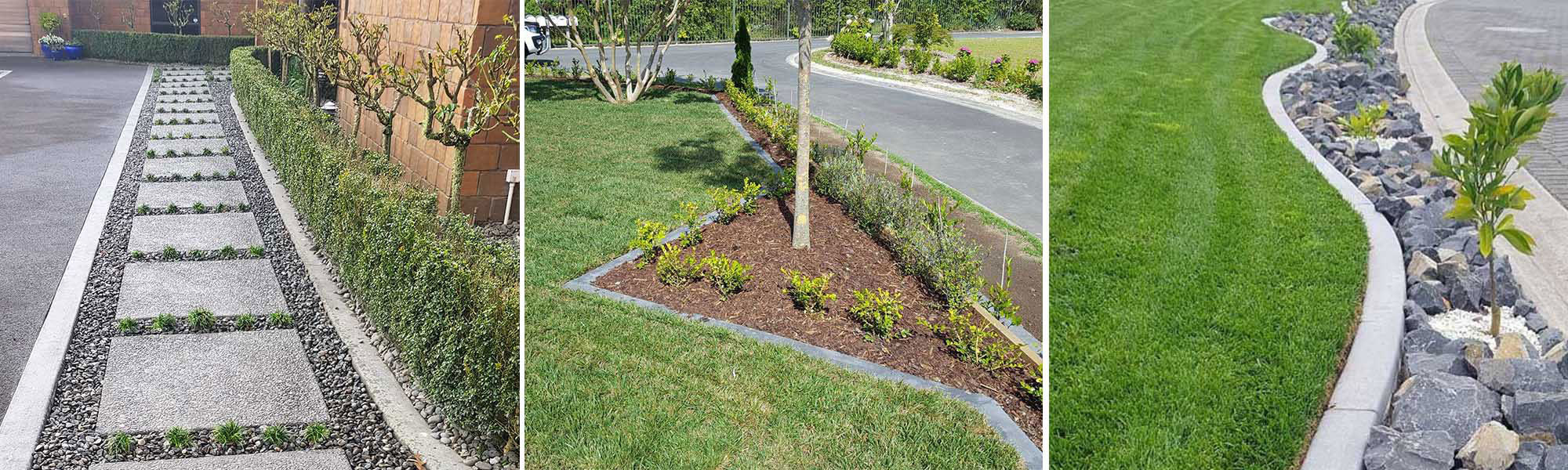 Concrete Edging Tauranga Mowing Strips Bay of Plenty